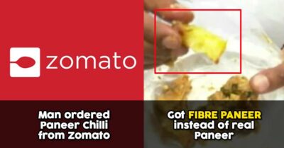 Man Ordered Paneer Dishes From Zomato, Found Plastic Fibre Instead Of Paneer. Zomato Apologised RVCJ Media
