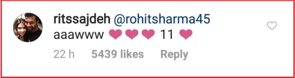 Rohit Sharma Posted A Sweet Message About His Wife, Gets Trolled By Bharat Army Instead RVCJ Media