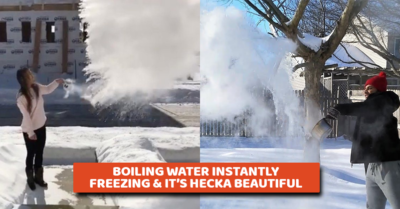 People In Chicago Are Throwing Hot Water In The Air To Watch It Freeze, The Videos Are Amazing RVCJ Media