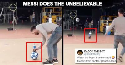Lionel Messi Posted Video Of A Mindblowing Trick Shot. Fans Go Crazy, Call It Unbelievable RVCJ Media
