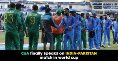 CoA Finally Breaks Silence On India-Pakistan Clash During World Cup After Pulwama Incident RVCJ Media