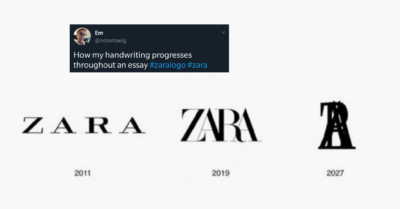 Zara Just Changed Its Logo. Netizens Can't Keep Calm, Came Up With Hilarious Memes. RVCJ Media