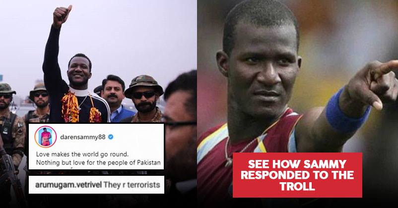 Troll Calls Pakistanis 'Terrorists' On Darren Sammy's Instagram Pic, He Shuts Him Down With An Epic Reply RVCJ Media