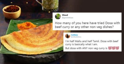 Twitter User Asks About Eating Dosa With Non Veg Curry. Desi Twitter Can't Keep Calm. RVCJ Media