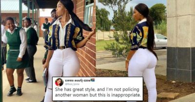 South African Teacher Got Trolled For Her Fashion Sense, Shuts Them Down With Perfect Reply. RVCJ Media