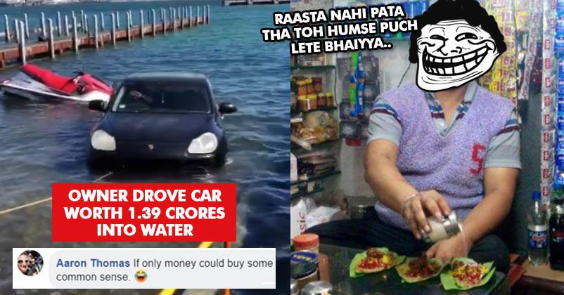 Porsche Owner Drove His Sports Car Into Ocean, Got Hilariously Trolled After Video Went Viral RVCJ Media