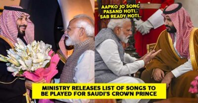 Ministry Releases List Of 12 Songs To Be Played For Crown Prince Mohammed Bin Salman In Delhi. RVCJ Media