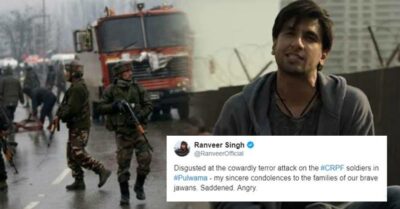 Pulwama Tragedy: Ranveer Singh, Alia Bhatt & Others Raise Their Voice Against This Shameful Act. RVCJ Media
