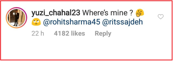 Yuzvendra Chahal Gets Trolled By Shikhar Dhawan After He Commented On Rohit Sharma's Pic. - RVCJ Media