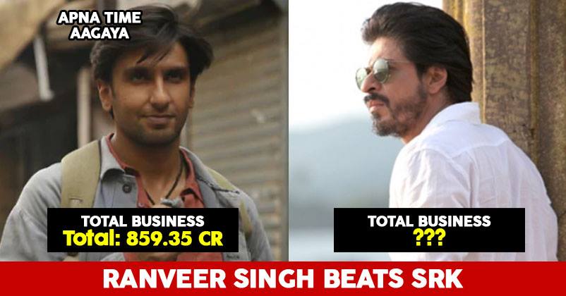 Top 5 Bollywood Stars According To The Business Of Their Last 5 Films. Ranveer Replaces SRK