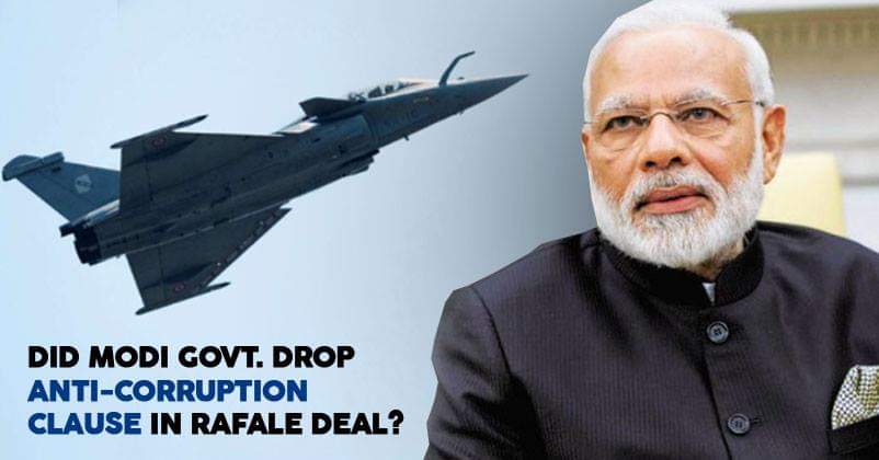 Government Waived Anti Corruption Clauses In Rafale Deal, Here's All That You Need To Know RVCJ Media