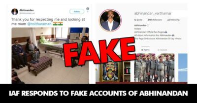 Fake Accounts of Wing Commander Abhinandan On Social Media? IAF Has Issued A Warning. RVCJ Media
