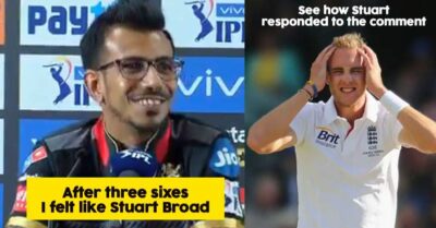 IPL 2019: Stuart Broad Trolls RCB Player Yuzvendra Chahal For His Comments On Yuvraj Singh's Three Sixes. RVCJ Media