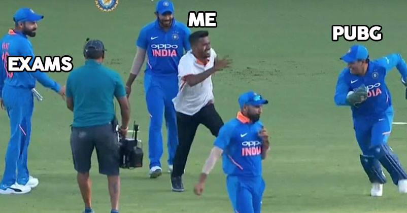 Dhoni Running Away From Fan Became Favourite Moment Of Meme Artists. These Memes Will ROFL You RVCJ Media