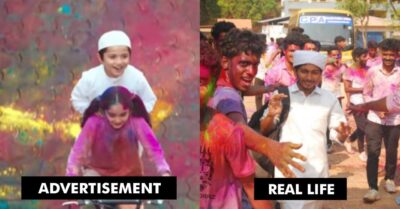 Boys Protect Muslim Friend Wearing White Kurta From Holi Colours. Twitterati Is Loving It. RVCJ Media