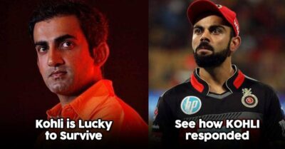 Gambhir Criticises Kohli’s Captaincy & Says He’s Lucky To Survive In IPL. This Is How Virat Reacted RVCJ Media
