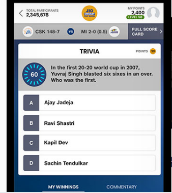 8 Reasons Why Jio Cricket Play Along Will Ensure Maximum Entertainment This IPL - RVCJ Media
