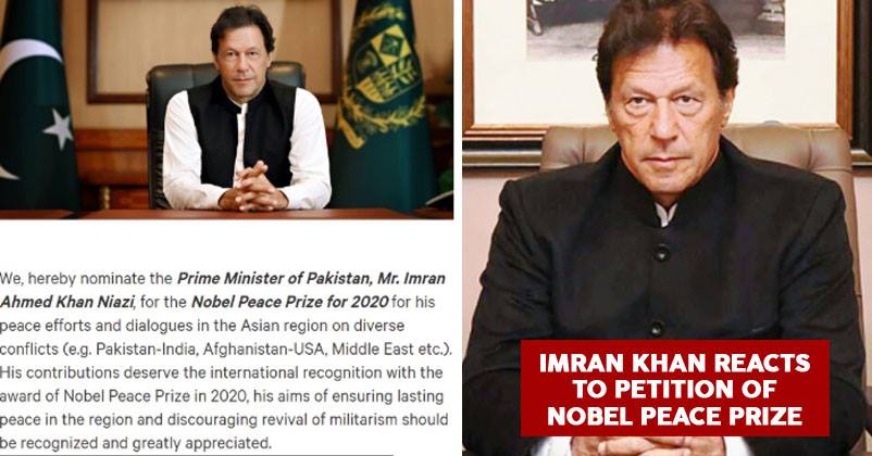 Pakistanis Demanded Nobel Peace Prize For Imran Khan. This Is How Pak PM Reacted RVCJ Media