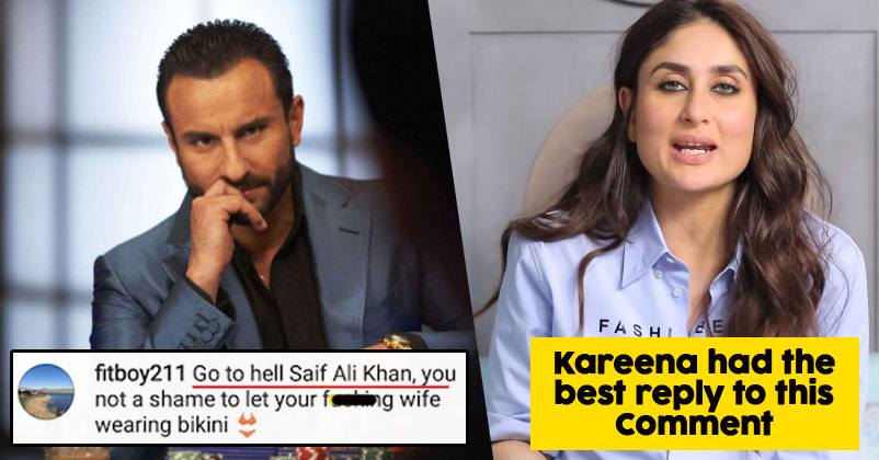 Hater Trolled Saif For Allowing Kareena To Wear Bikini. Kareena Shut The Troller Like A Boss RVCJ Media
