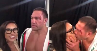 Boxer Kisses Journalist During Post Match Interview. Gets Slammed On Twitter RVCJ Media