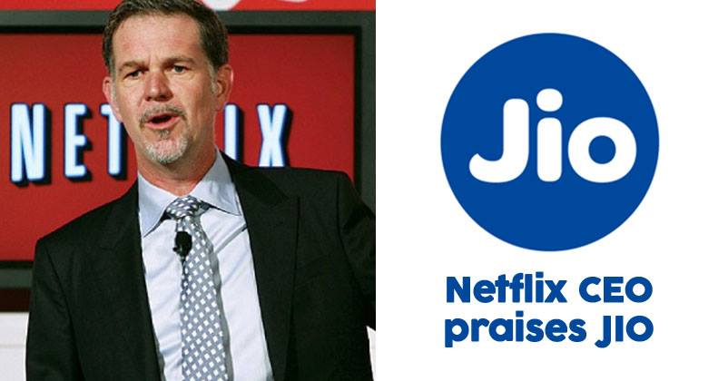 Netflix’s CEO Is All Praises For Jio, A Moment Of Pride For The Company RVCJ Media