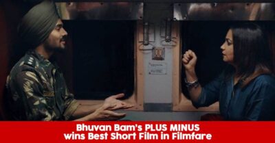 Bhuvan Bam's Short Film Plus Minus Wins Filmfare Award. Fans Are Jumping With Joy RVCJ Media