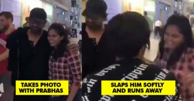 Fan Girl Softly Slapped Prabhas After Clicking Pic With Him. You Cannot Miss Prabhas’ Reaction RVCJ Media