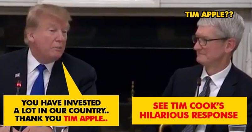 Donald Trump called Tim Cook 'Tim Apple', This Is How He Responded RVCJ Media