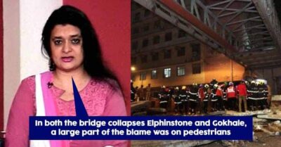 This Politician Blamed Mumbaikars For Mumbai Bridge Collapse, Twitterati Slammed Her Online RVCJ Media