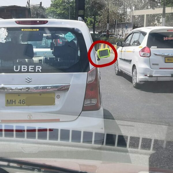 An Uber Driver Used Plane Shaving Mirror For Driving. Here's How Netizens Reacted - RVCJ Media