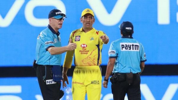 MS Dhoni Fined 50 Per Cent Of His Match Fee After He Stormed Into The Field - RVCJ Media