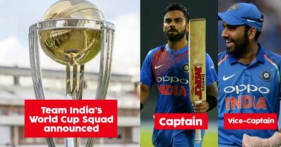 BCCI Announced India's Squad For ICC World Cup 2019 RVCJ Media