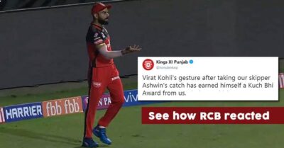 KXIP Gave Kohli “Kuch Bhi Award” After His Taunting Gesture To Ashwin. This Is How RCB Reacted RVCJ Media