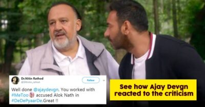 Journo Questioned Ajay On Casting Alok Nath In “De De Pyaar De” After MeToo. Watch Ajay’s Reaction RVCJ Media