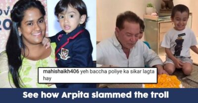 Troller Called Arpita’s Child Polio-Afflicted. She Blasted The Troller With The Perfect Reply RVCJ Media