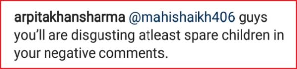 Troller Called Arpita’s Child Polio-Afflicted. She Blasted The Troller With The Perfect Reply RVCJ Media