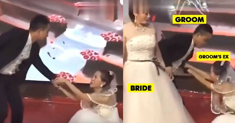 Ex Girlfriend Crashes Her Ex Boyfriend's Wedding Begging To Marry Her RVCJ Media