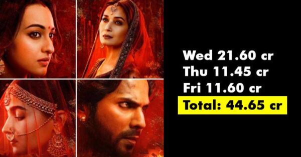 Kalank Day 3 Collections Out. The Movie Is All Set To Enter 50 Crore Club - RVCJ Media