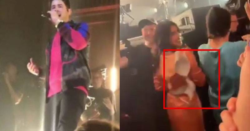 Priyanka Chopra Flaunts A B*a Thrown By Nick Jonas' Female Fan Towards Him. Video Is Too Much Fun RVCJ Media