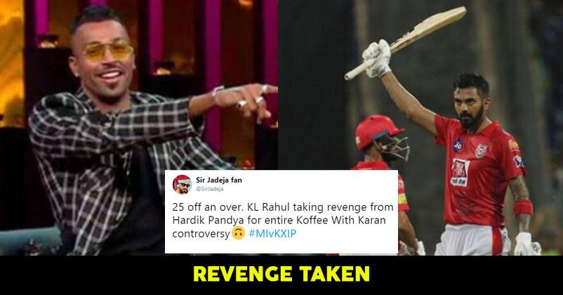 Rahul Played Brilliant Knock On Hardik’s Bowling, Twitter Felt He Took A Revenge For KWK Episode RVCJ Media