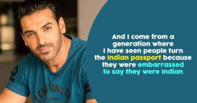Bollywood Actor John Abraham Feels We Should Embrace Our 'Indianness' As 'Patriotism' Is Gradually Changing. RVCJ Media