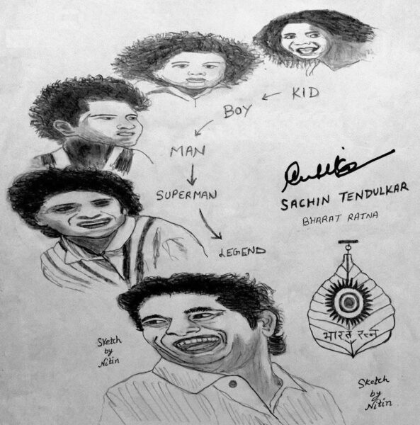 Wishing The Master Blaster A Very Happy Birthday From Nitin Sachinist - RVCJ Media