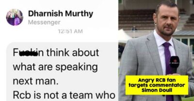 IPL Commentator Simon Doull Receives Threatening Message From An Angry Fan Of Virat Kohli’s RCB RVCJ Media