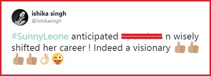 Fan Trolled Sunny Leone For Shifting Her Career & Becoming Bollywood Actress. Her Reply Is Bang On - RVCJ Media