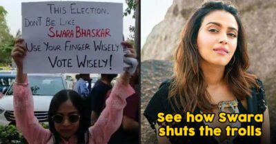 Swara Has The Coolest Reply For Haters Who Trolled Her For M*sturb*tion Scene During Vote Campaign RVCJ Media