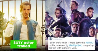 Aditya Seal, Actor From SOTY-2 Gets Trolled By Twitter When He Compares His Film With Avengers RVCJ Media
