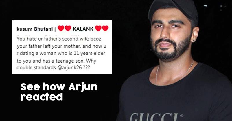 Arjun Kapoor Shuts Down A Varun Dhawan Fan After His Negative Comments On Malaika & Sridevi RVCJ Media