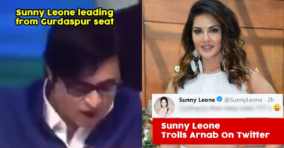 Sunny Leone Trolls Arnab Goswami For His Goof Up On National TV RVCJ Media