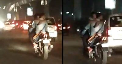 Delhi Couple Indulged In Extreme PDA On Bike In The Busy Road, Video Went Viral RVCJ Media
