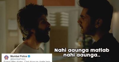 This Tweet By Mumbai Police On Kabir Singh's Trailer Will Leave You In Splits RVCJ Media